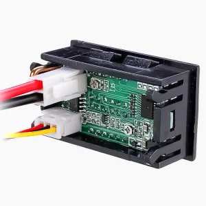 ماژول ولت متر و آمپرمتر پنلی (روپنلی) 100V-10A آبی و قرمز مدل DSN-VC-288