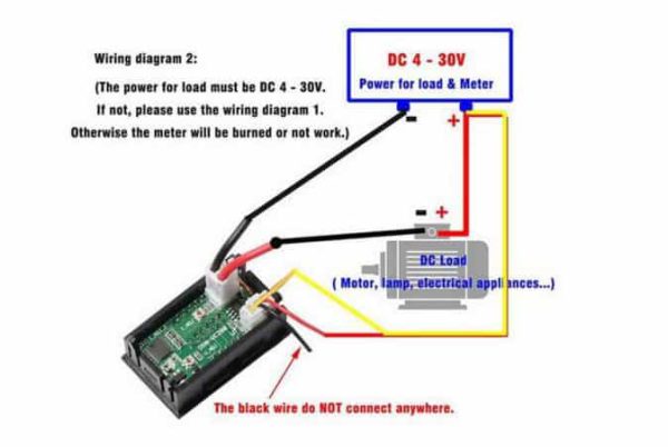 ماژول ولتمتر و آمپرمتر پنلی 0 تا 100 ولت و 0 تا 10 آمپر مدل VC-288