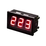 ماژول ولت متر AC پنلی قرمز دیجیتال 70 تا 500 ولت مدل DSN-DVM-568AC