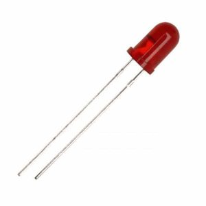 LED قرمز مات 5mm - ال ای دی قرمز مات 5mm