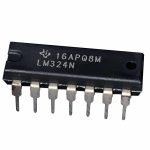 آی سی LM324N DIP اورجینال مارک تکزاس (Texas Instruments)