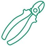 سیم چین - کف چین - لخت کن