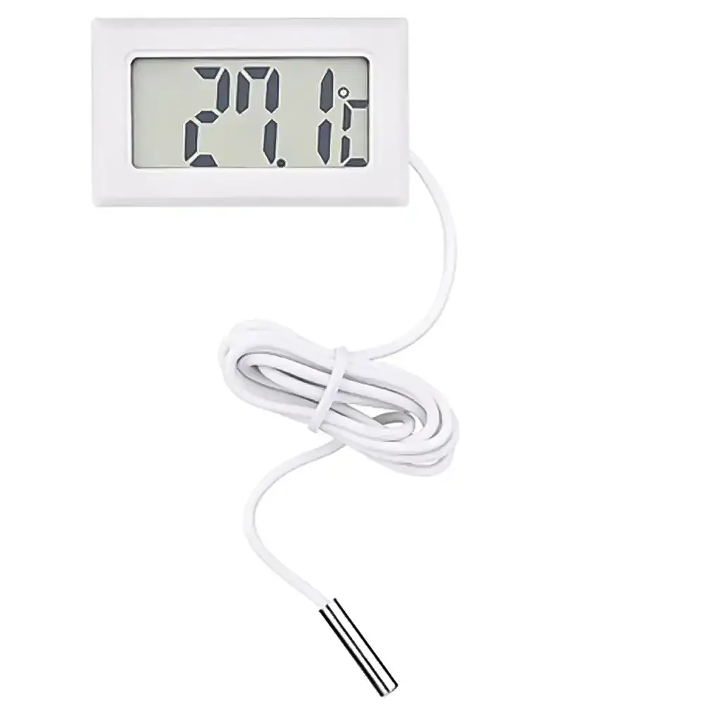 tm-2a-White دماسنج دیجیتال 50- تا 70+ درجه سفید مدل TM-2A