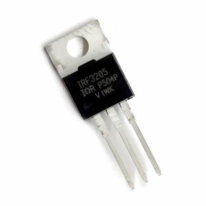 ترانزیستور IRF3205 با ولتاژ 55 ولت و جریان 110 آمپر و توان 200