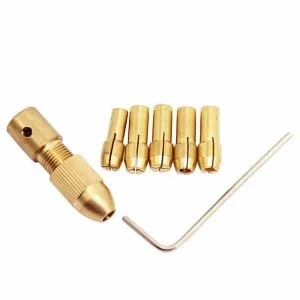 ست سه نظام پنج سر با سایز مته 0.5 میلی متر تا 3 میلی متر