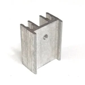 هیت سینک 4 پره مداد تراشی آلومینیومی 25×19×13 میلیمتر