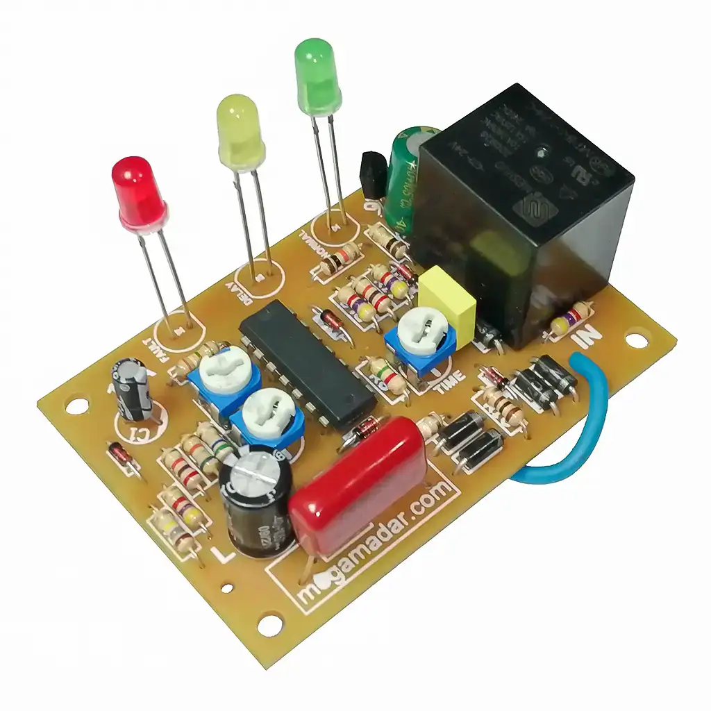 برد مونتاژ شده محافظ 15 آمپر قابل تنظیم برد مونتاژ شده محافظ 15 آمپر قابل تنظیم