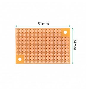 برد سوراخ دار 250 نقطه فنولیک (استخوانی)