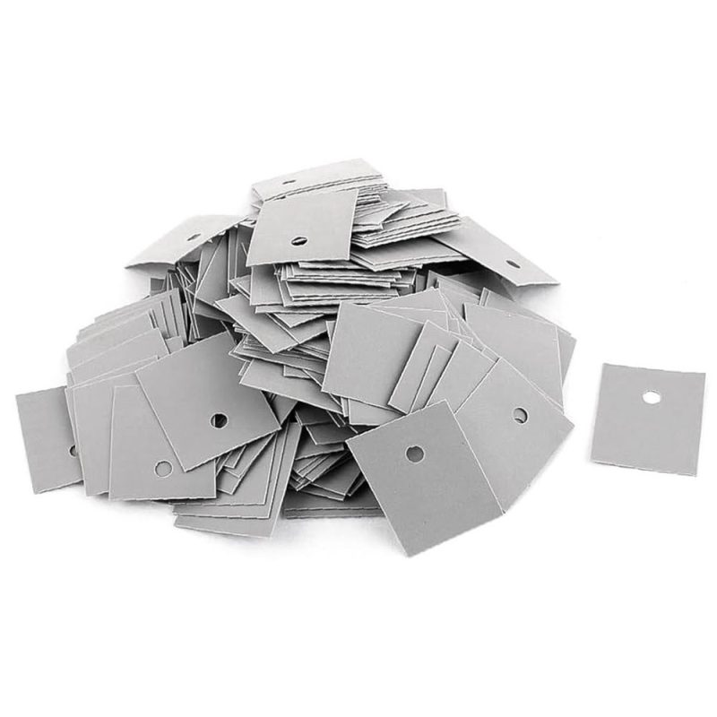 0.3mm High Voltage Insulation Pads Silicon Thermal Heatsink Insulator Pads for TO247 & TO3P