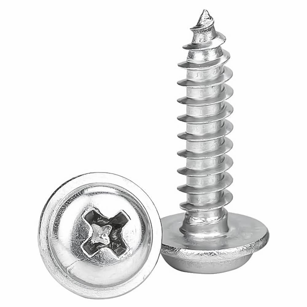 پیچ خودکار واشردار 2.5mm طول 10mm چهارسو