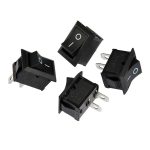 فروش عمده کلید راکر دو حالته دو پین 6 آمپر مدل KCD1-101