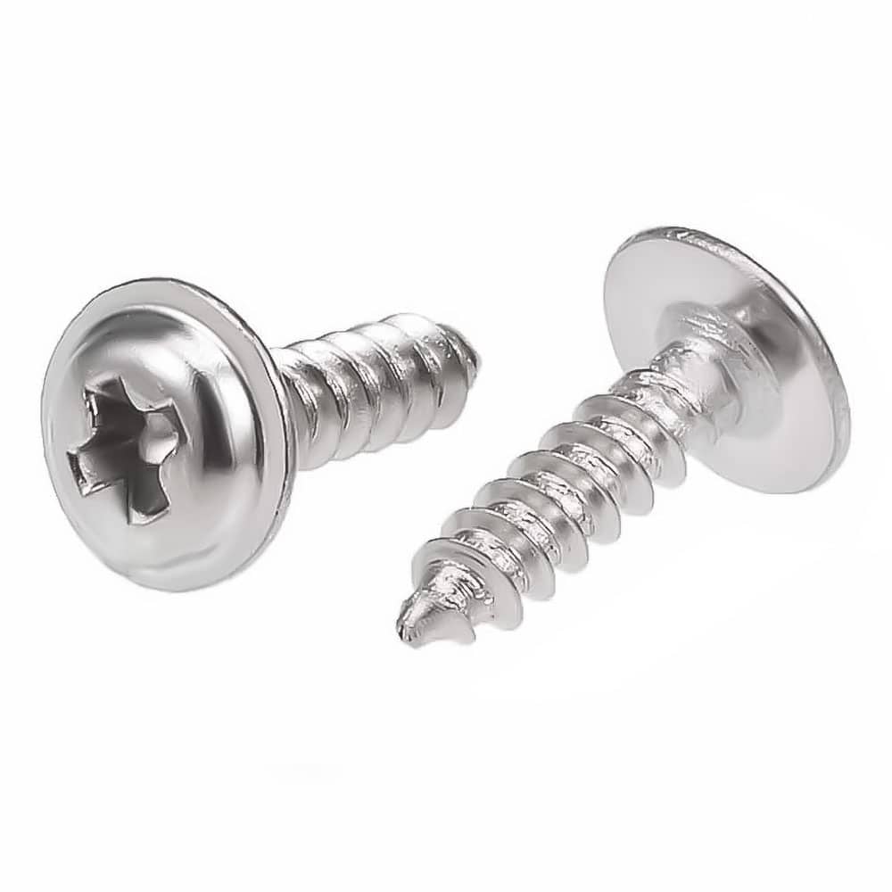 پیچ خودکار واشردار 2.5mm طول 10mm چهارسو پیچ خودکار واشردار 2.5mm طول 10mm چهارسو