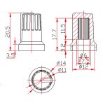 ابعاد سرولوم طوسی مدل A3