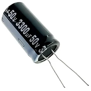خازن الکترولیتی 50 ولت 3300 میکروفاراد مارک KTD