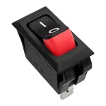 کلید راکر باریک دو پایه HB1620 (پایه و پلاتین مسی - 16 آمپر)