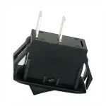 کلید راکر باریک دو پایه HB1620 (پایه و پلاتین مسی - 16 آمپر)