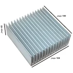 ابعاد هیت سینک شانه ای 10×10×4 سانتیمتر