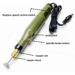 اجزای مینی دریل و فرز انگشتی دیمردار DTEC P500-2