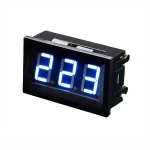 ماژول ولت متر AC پنلی آبی دیجیتال 70 تا 500 ولت مدل DSN-DVM-568AC