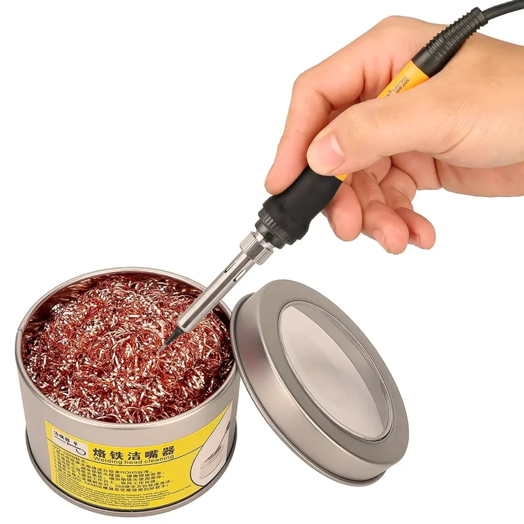 پاک کردن نوک هویه با پاک کننده نوک هویه درپوشدار 905D