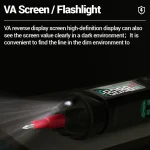 چراغ قوه مولتی متر قلمی هوشمند ANENG A3008 با قابلیت True RMS و NCV