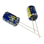 خازن الکترولیتی 16V-470uf برند JWCO سری HGN با طول عمر 12000 ساعت